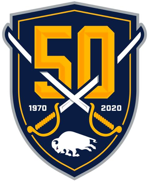 Buffalo Sabres 2020 Anniversary Logo t shirts iron on transfers v2